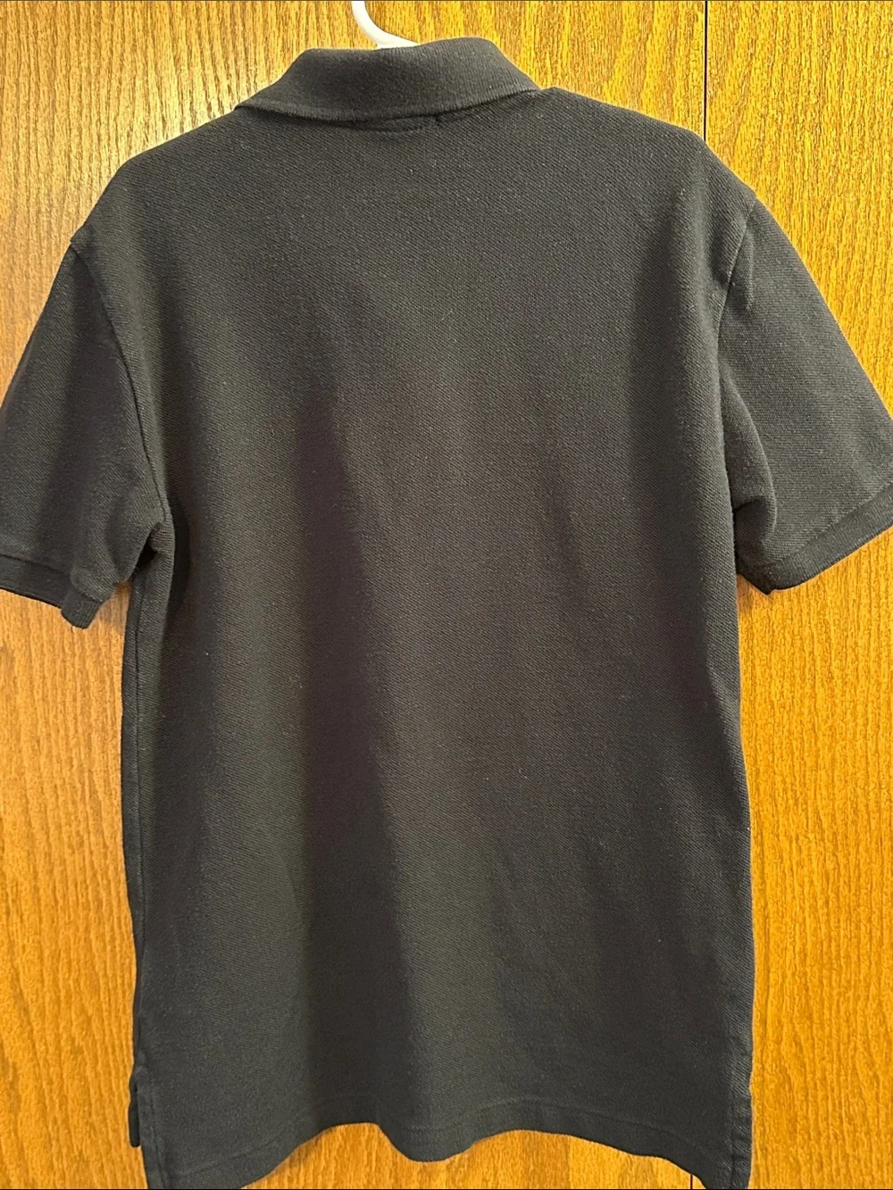 Boys Polo Ralph Lauren Black Polo with Blue Pony Logo size small 8.